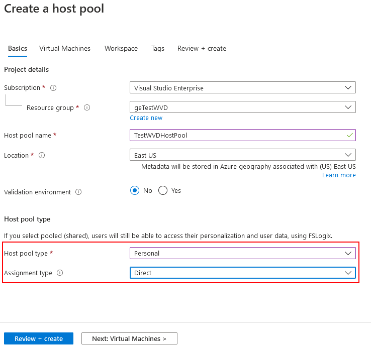 Leveraging the Windows Virtual Desktop Broker to Broker Remote Desktop connections to Azure DevTest Lab Virtual Machines