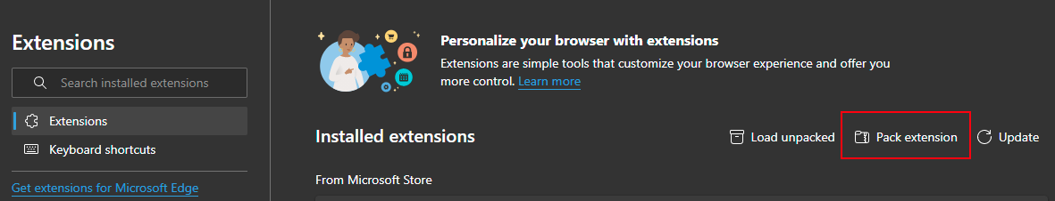 Distributing Custom Microsoft Edge (Chromium) Extensions in a Highly Regulated Enterprise